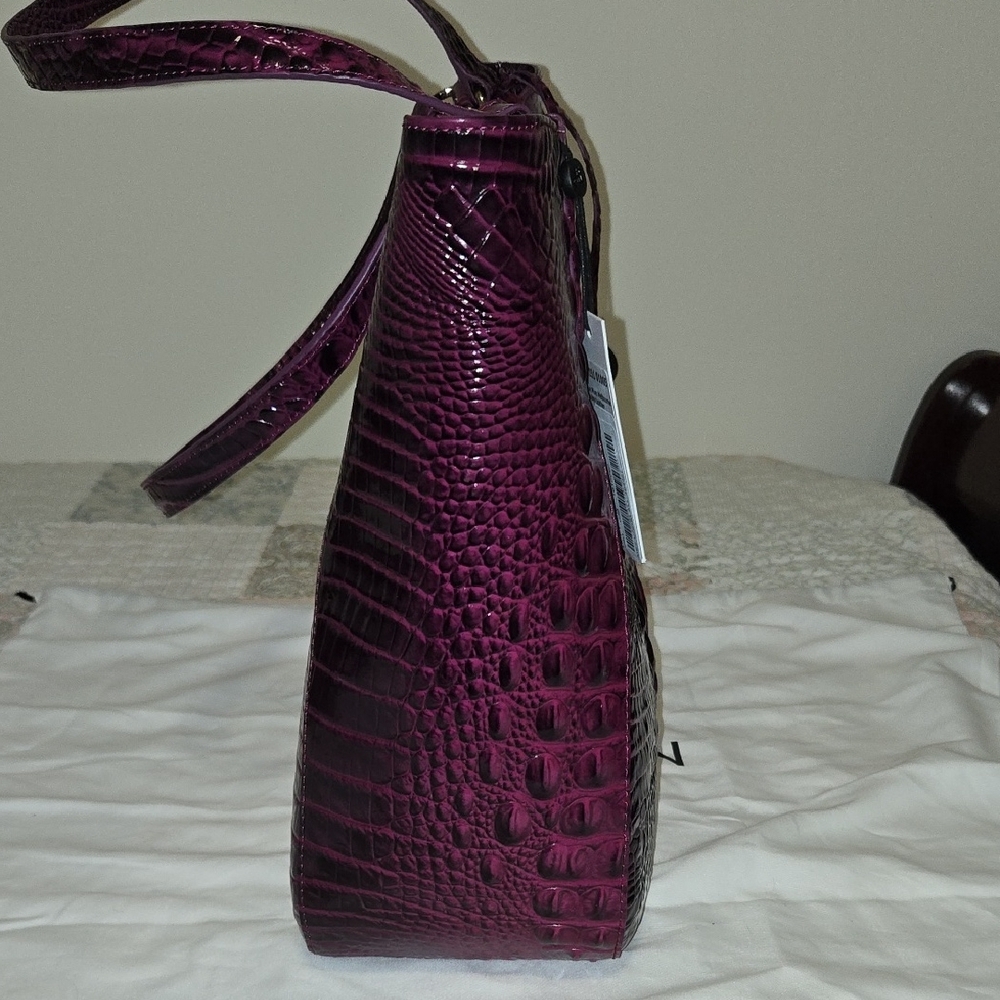 NWT Brahmin Aliza Tote in Sugar Plum Melbourne. HTF. RARE - Picture 9 of 16